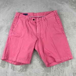 Peter Millar Golf Shorts Mens 34 Pink Crown Crafted 9" Inseam Designer NWT‎ $140